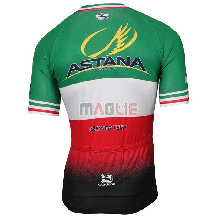 Maglia Astana Campione Italia Manica Corta 2018